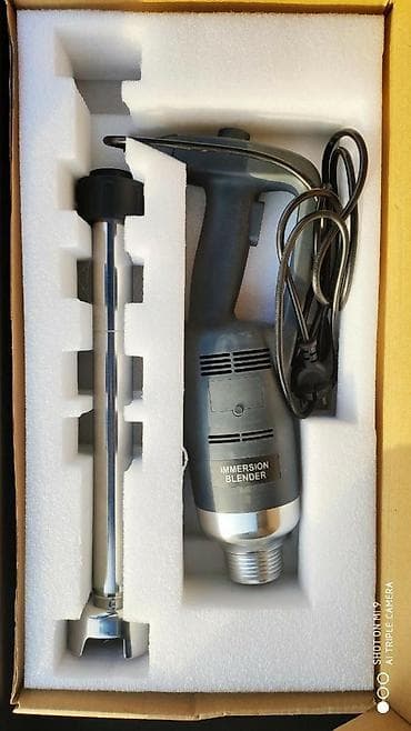 Blender Immersion Blender 25 lik bicaq 500 watt turbo guc 16000 suret — 8