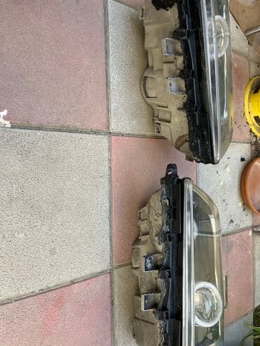 вешалка в прихожую с зеркалом: Комплект, Противотуманные, Mercedes-Benz, 1994 г., Оригинал, Б/у — 2