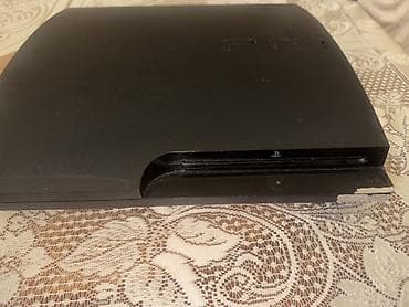 ps 4 oyun diski: Sony PlayStation 3 Slim oyun konsolu Komplekt: - PS3 Slim konsolu — 8