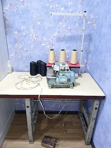 mikrafon şur: Tikiş maşını İşlənmiş,Overlok, 3 saplı — 5