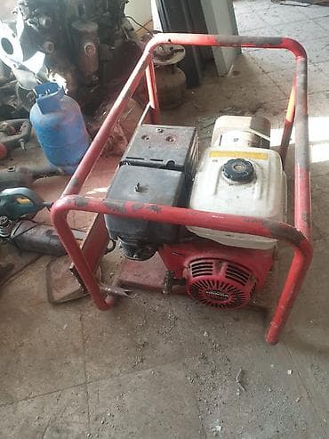 generator mini: Honda mühərrikli benzin generatoru – ANPA S500 - Güc bloku: Honda — 3