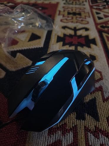 optik wifi: JEDEL USB Optical Mouse – Model: M66 - USB qoşulma: Plug & Play – — 2