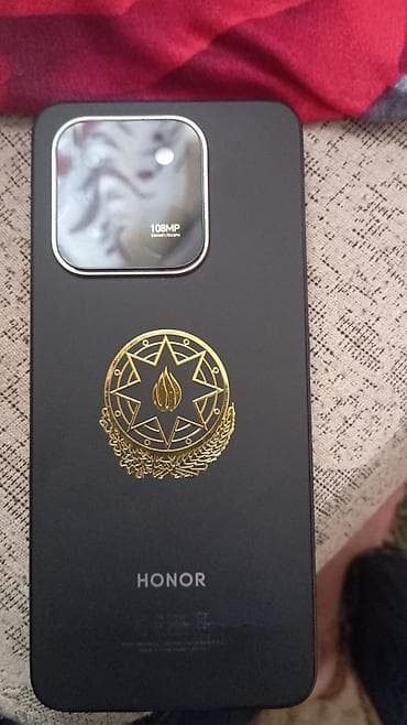 ayfon 8 pilus: Honor X7b, 256 GB, rəng - Qara, Barmaq izi — 2