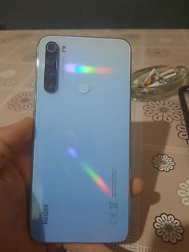 iphone 8 plus ikinci el: Redmi Note 8 (2021), 32 GB, rəng - Gümüşü, Zəmanət, Barmaq izi, İki sim kartlı — 7