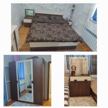 İkinəfərlik çarpayı, Dolab, Termo, 2 tumba, Azərbaycan, İşlənmiş