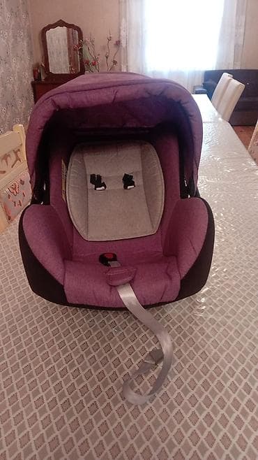 Детская одежда и обувь: Uşaq avtomobil oturacağı / beşik tipli daşıyıcı - Rəng: bənövşəyi — 1