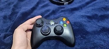 xbox controller: Xbox 360 Slim konsolu (əla vəziyyətdə); ​Orijinal adapter (blok — 4