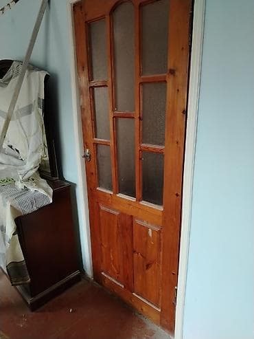 otaq qapsi: Mətbəx üçün İşlənmiş Otaq qapısı 80x200 sm Çərçivə ilə, Ödənişli çatdırılma — 3