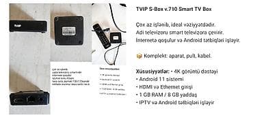 s21 ikinci el: Smart TV boks TV box 1 GB / Android — 1