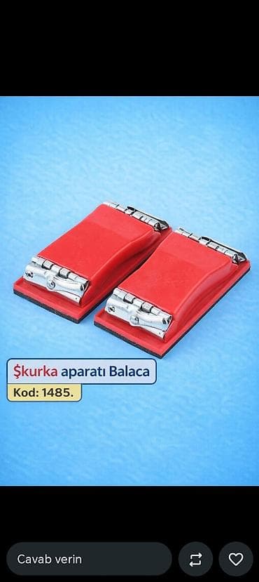 Şkurka aparatı – Balaca (Kod: 1485) - Qum kağızı üçün əl tutacağı