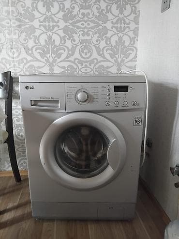 su samuru: Paltaryuyan maşın LG, 6 kq, İşlənmiş, Avtomat, Qurutmasız, Kredit yoxdur, Ünvandan götürmə — 1