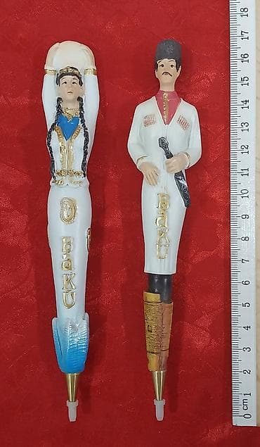 rengli qelem: Suvenir qələm dəsti – Baku tematikası. - Dizayn: Azərbaycan milli — 9