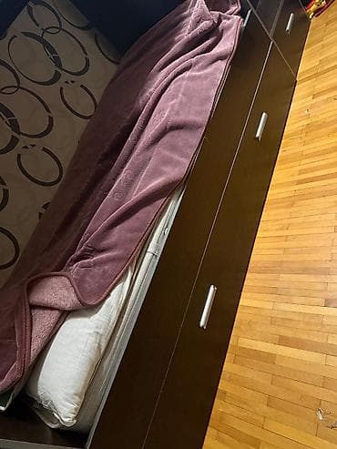 bide: Oğlan və qız üçün, İşlənmiş, Çarpayı, Matras ilə, Siyirməli, Laminat — 4