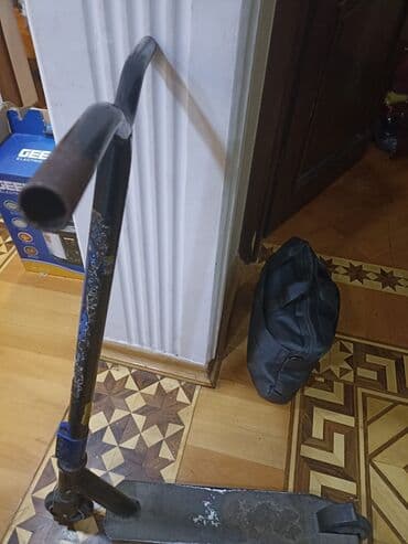 uşaqlar üçün tekerli krosovkalar: Freestyle/skuter (pro scooter) - Güclü metal gövdə və T-formalı sükan — 2