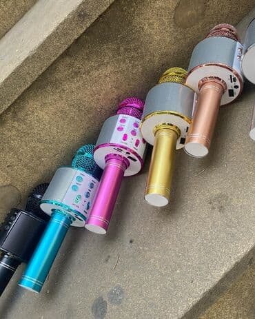 bluetooth mikrofon karaoke: Ws-858 Bluetooth mikrafon kalonka Endirim 25Yox 15Azn✅ ✅Mikrafon — 10