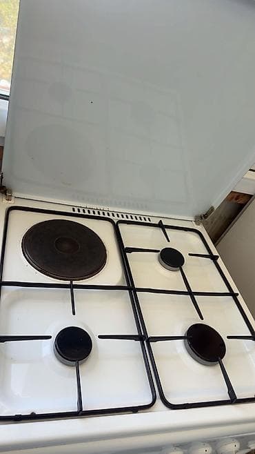 Qarışıq sobası Ayrıca dayanan, 4 gözlü, İşlənmiş — 2