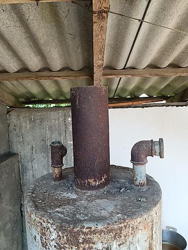 peçka soba: İşlənmiş Od Samovar, 10-dan çox l, Ünvandan götürmə — 4