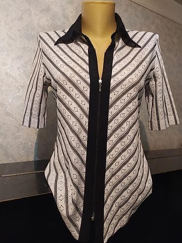 yun corab: Qadın geyimləri dəsti – müxtəlif modellər 1) Zolaqlı nazik köynək - — 1