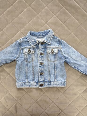 uşaq jaketi: Zara Baby cins gödəkçə - Ölçü: 9–12 ay (80 sm) - Material: klassik — 1