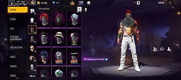 baş geyimi: Free Fire oyun hesabı – AMZ CraZy (Svy.59) Ümumi: - Server: TUR - — 8