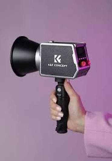 istilik: K&F Concept portativ LED işıq - Kompakt, əl tutacağı ilə asan — 1