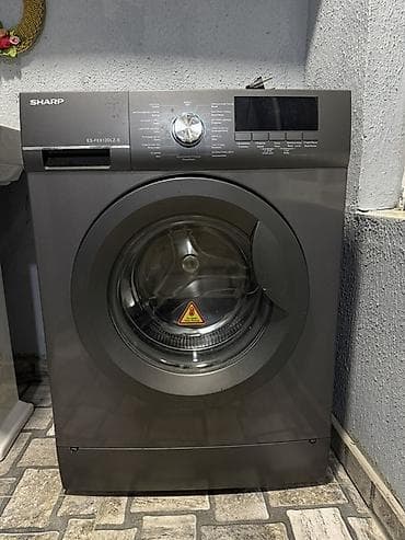 met: Paltaryuyan maşın Sharp, 6 kq, İşlənmiş, Avtomat, Qurutma var, Kredit yoxdur, Ünvandan götürmə — 2