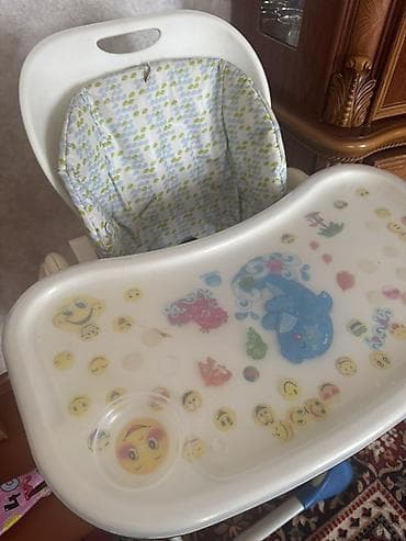 Uşaq yemək stolu və yüksək oturacaq - Rahat və dayanıqlı