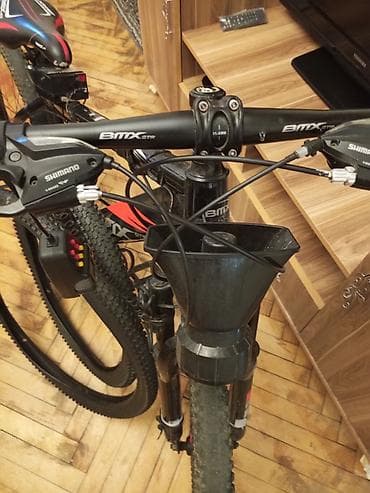 velo: Bmx markalı 26-lıq velosiped qırmızı-qara qarışığ rəng üstündə danq — 6