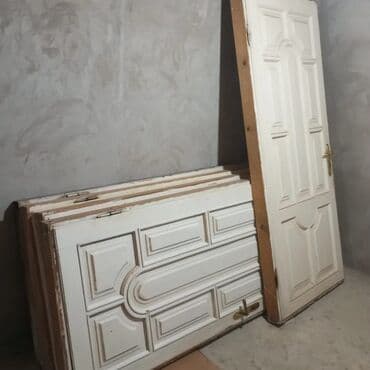 taxda qapı: İşlənmiş Otaq qapısı 80x205 sm Zamok ilə, Zəmanətsiz, Ünvandan götürmə — 7