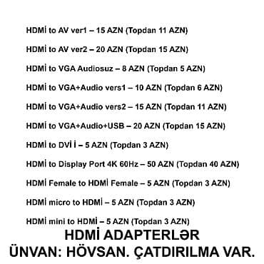 4g mifi modem satilir: Adapterlər/Konverterlər (Çeviricilər) SAYLA ALANA VƏ USTALARA TOPDAN — 3