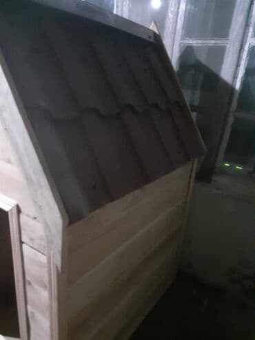 будки для собак: It yuvasi.çöl terefi taxta,ici dikt.hun.1.60.uzun.105sm.eni.90.unvan — 1