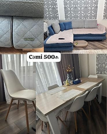 Divan+masa dəsti hamısı birlikdə satılır 500₼. tək tək satışları