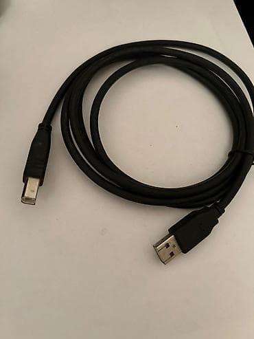 usb adapter: USB A–B kabel - Bağlantı ucları: USB-A (erkək) → USB-B (erkək) - — 1