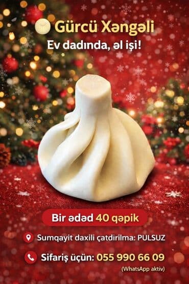 Gürcü Xəngəli – ev dadında, əl işi! - Bir ədəd: 40 qəpik - WhatsApp