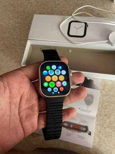 böyük soba: Smart saat, Sensor ekran, rəng - Qara — 4