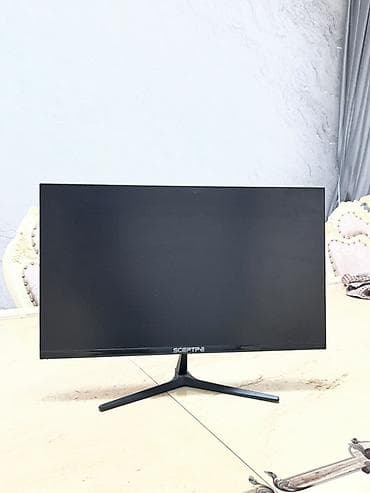mini ipad: Sceptre monitor - Ekran ölçüsü: təxminən 24–27 düym, incə çərçivəli — 2