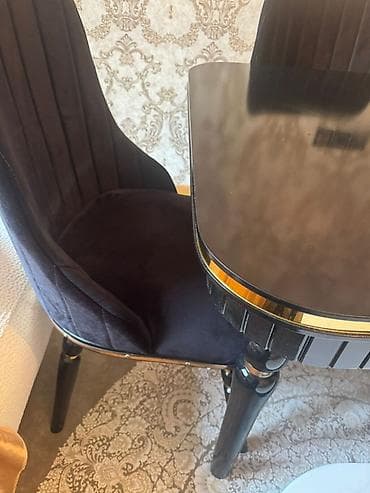 çen su: Qonaq otağı üçün, Oval masa, 4 stul — 5