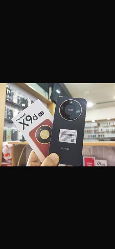 Honor X9a, 256 GB, rəng - Qara, Barmaq izi