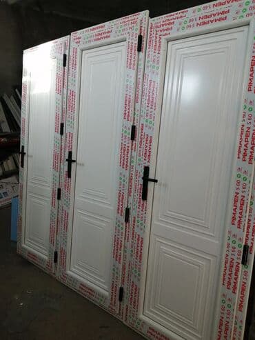 ucuz plastik qapi pencere: Yeni Plastik qapı Zamok ilə, Zəmanətli, Pulsuz quraşdırma, Rayonlara çatdırılma, Ödənişli çatdırılma — 3