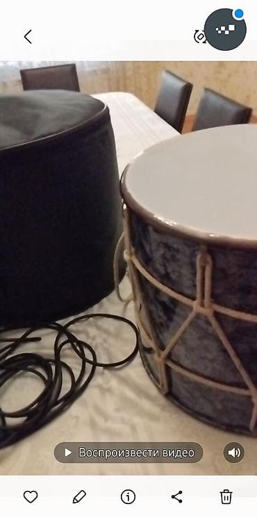 Velosiped aksesuarları: Qaval/nağara dəsti - Klassik nağara (ipli dartma sistemi ilə). Korpus — 2