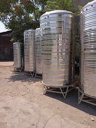 su kenleri: Paslanmayan poladdan su çənləri Məhsul təsviri: - Material: Yüksək — 10