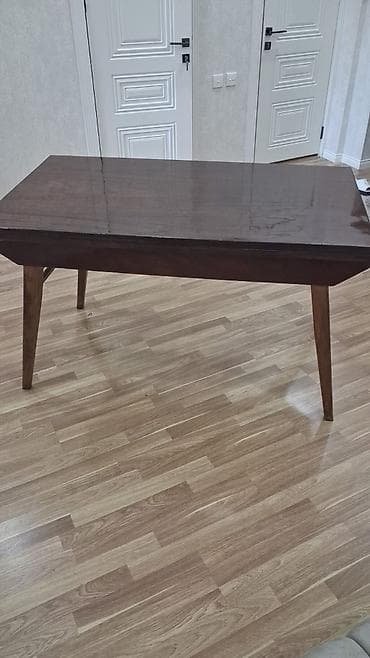 saloglu mebel stol stul: Qonaq masası, Açılan, Taxta, Dördbucaq masa — 3