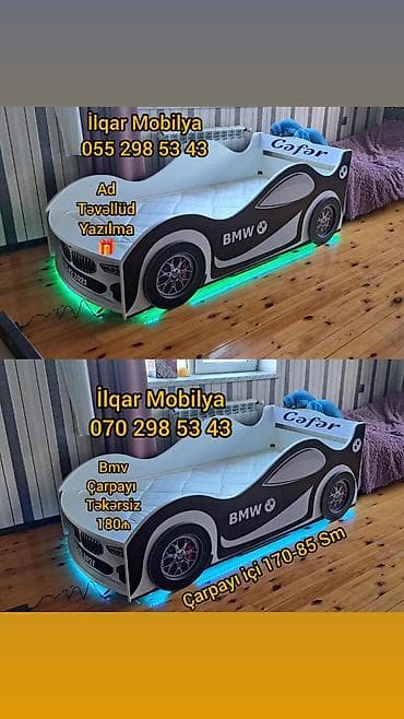 pulsuz mebel: Yeni, Sifariş ilə, Maşın-çarpayı, Matrassız, Siyirməsiz — 1