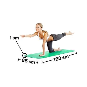 idman doşəkləri: NBR Yoga xalçası, NBR mat, NBR yoga mat, yumşaq məşq xalçası (1 sm — 5