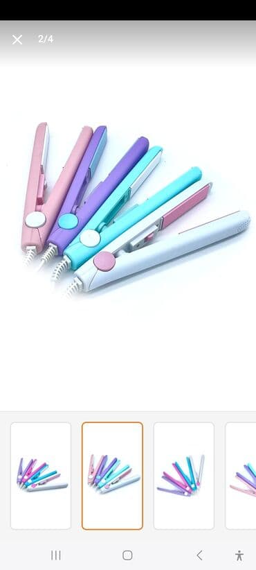 мини кондиционер: Mini saç ütüsü – kompakt və yüngül model - Tip: Elektrik saç — 4