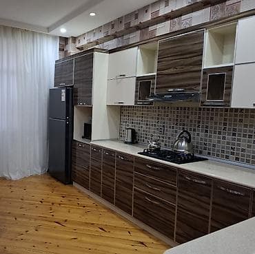 mətbəx stulları: Mətbəx mebeli və texnika paketi - Ölçü: təxmini 5,5–6 m xətti (uzun — 3