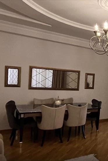 kunc divan satilir: Masa dəsti.Stol 8 nəfərlik,6stul.Mərmər görünüşlüdür.Cox ideal — 1