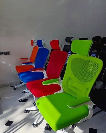 Ofis dolabları: Yeni, Təkərli, Qolları tənzimlənir, Dəri — 2