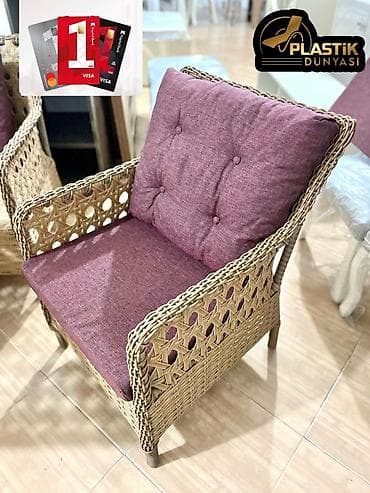 dun: Türkiyə istehsakı 1 növ polirattandan istehsal olunmuş divan dəsti — 3