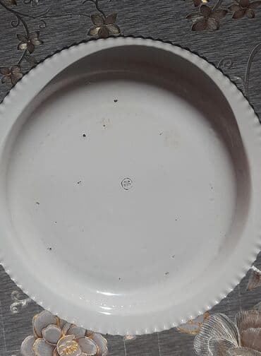 qab qacaq ikinci el: Boşqablar, rəng - Ağ — 3